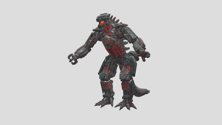 mechagodzilla (2) 3D Model