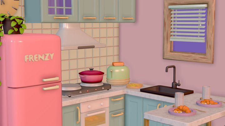 Evening Routine 3D Model
