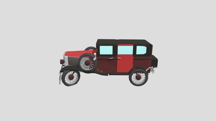 old car 2 3D Model
