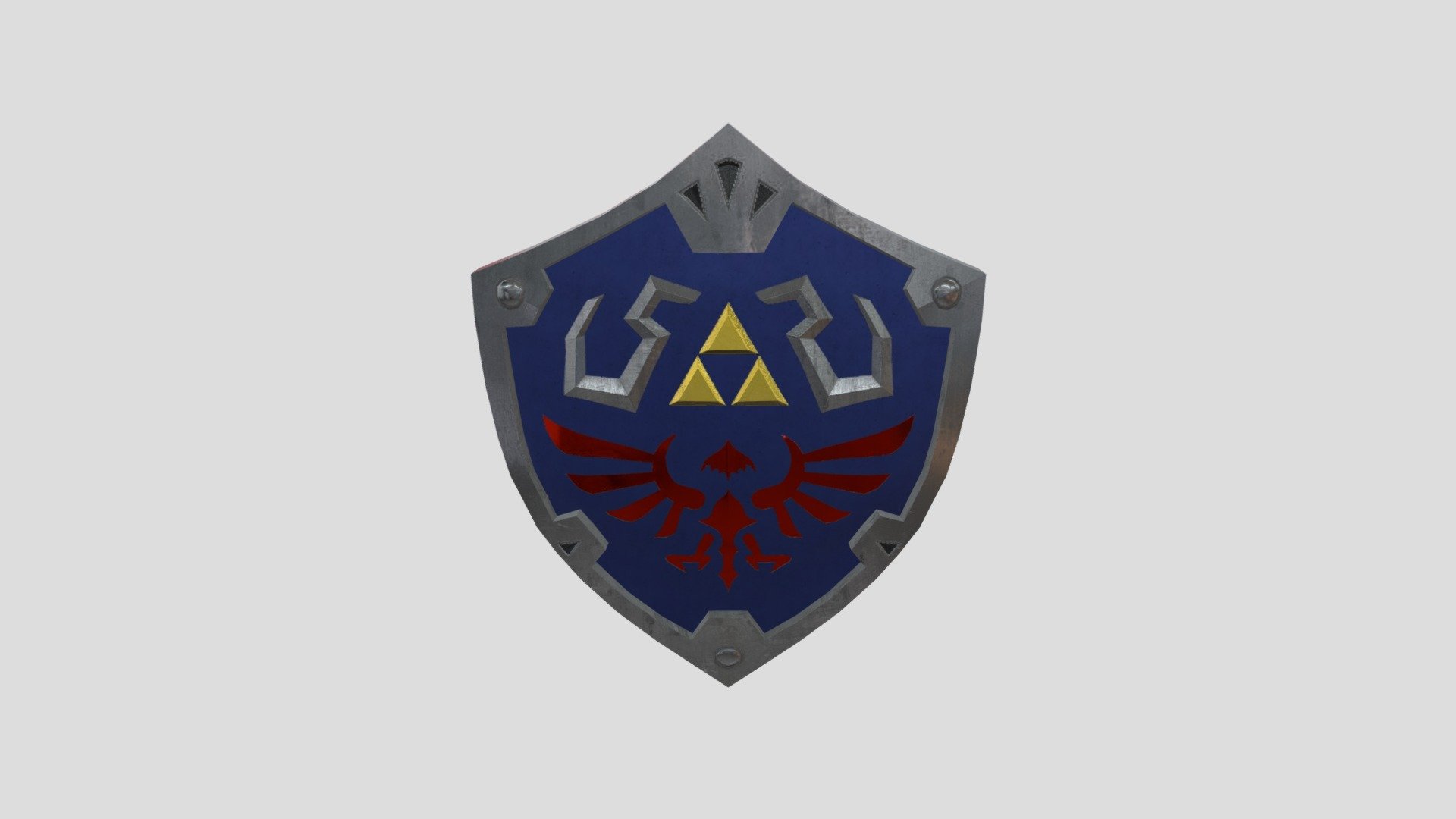hylian shield - 3D model by Kizblu [f657bf8] - Sketchfab