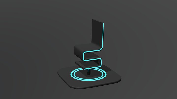 FUTURISTIC/Sci-fi chair 3D Model
