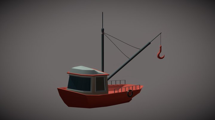 Boat 3D Model