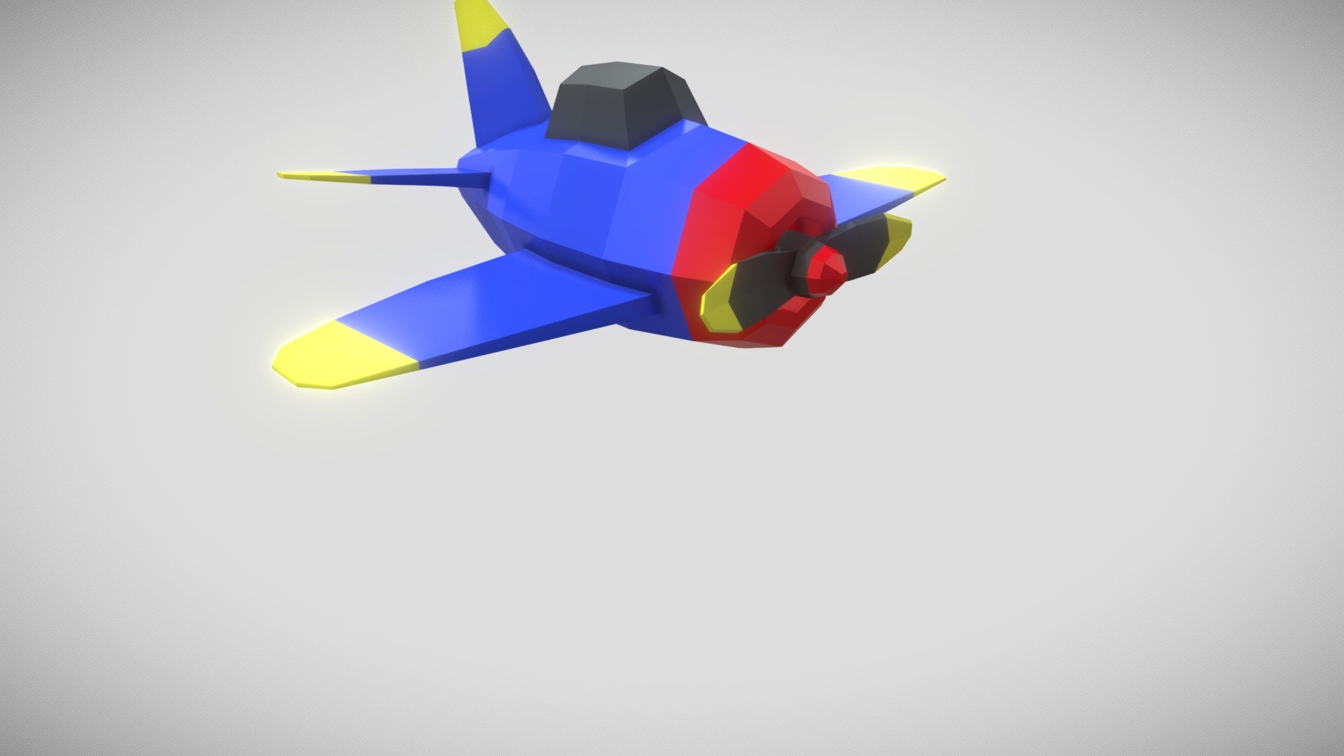 plane 3d blender free download