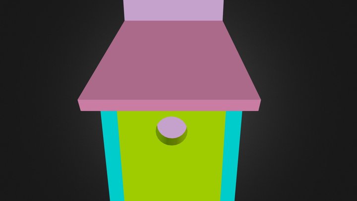 Aware Camp Birdhouse Kayla Gaylord 3D Model