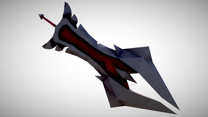 Aatrox Sword 3D Model