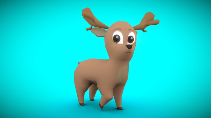 Day 6 | Reindeer - 3December! 3D Model