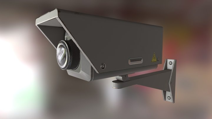 Surveillance Camera 3D Model