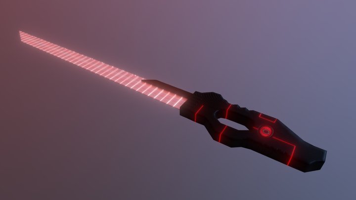 Sci-fi Blade 3D Model