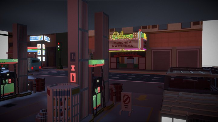 CDMX 1990 3D Model
