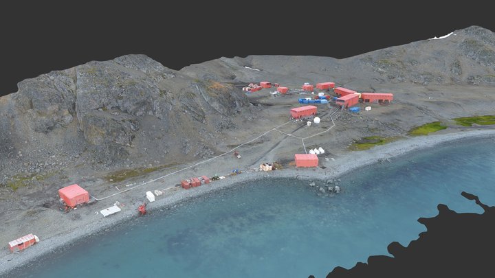 Base Antártica Española "Juan Carlos I" 3D Model