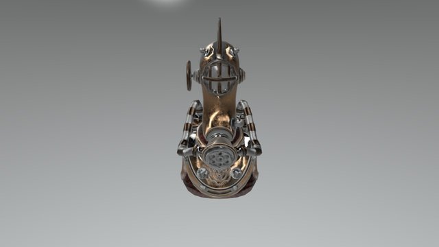 Space Explorer 3D Model