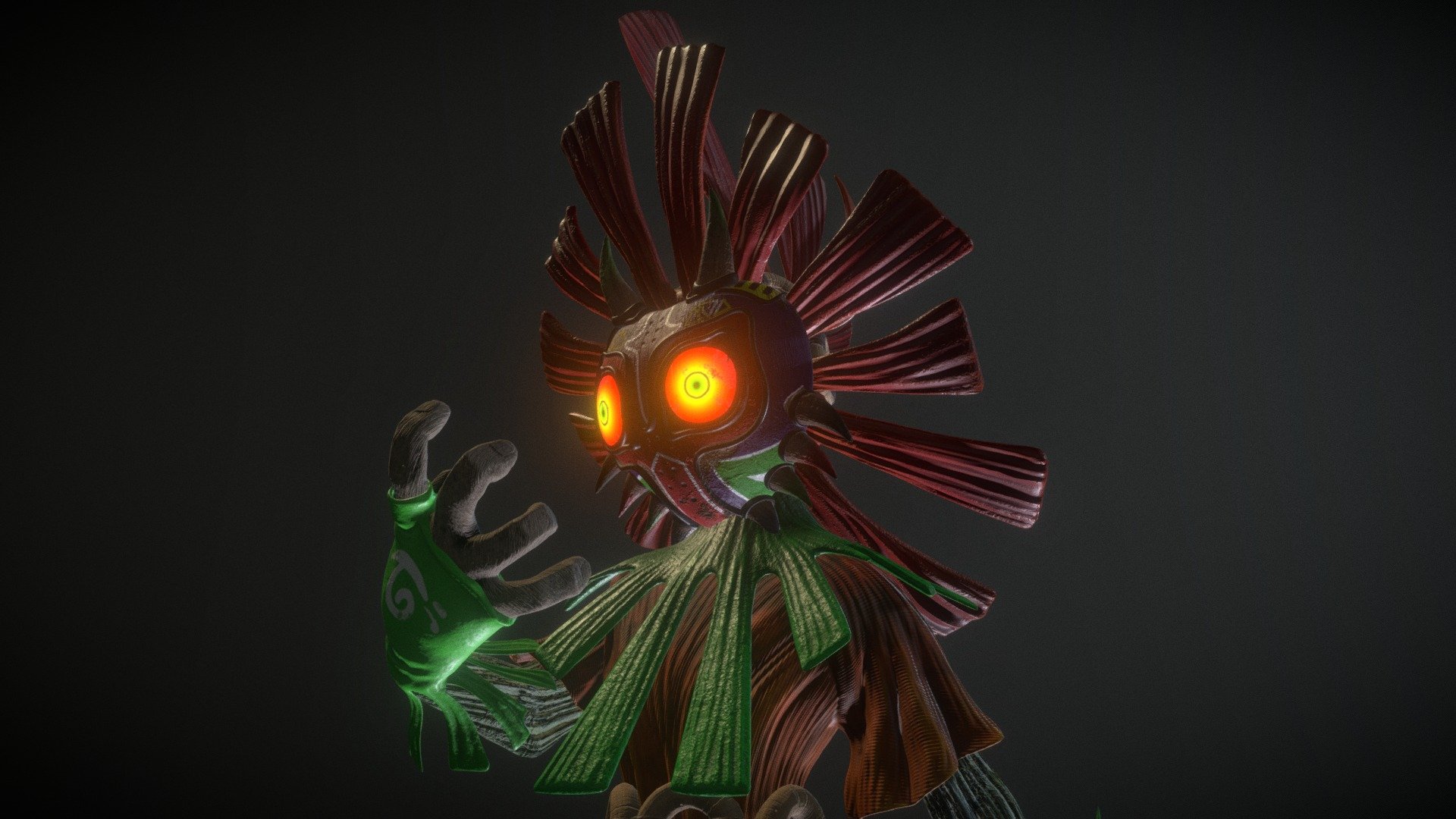 Skull Kid - Buy Royalty Free 3D model by EndermaxSokaris [f65f038 ...