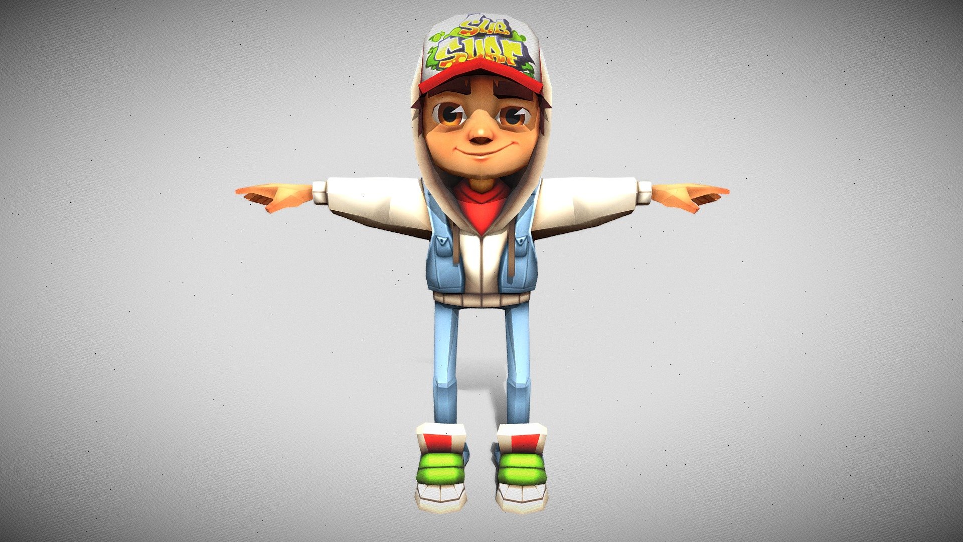 Jake_subway_surfers_real - Download Free 3D model by Arham Abdullah ...