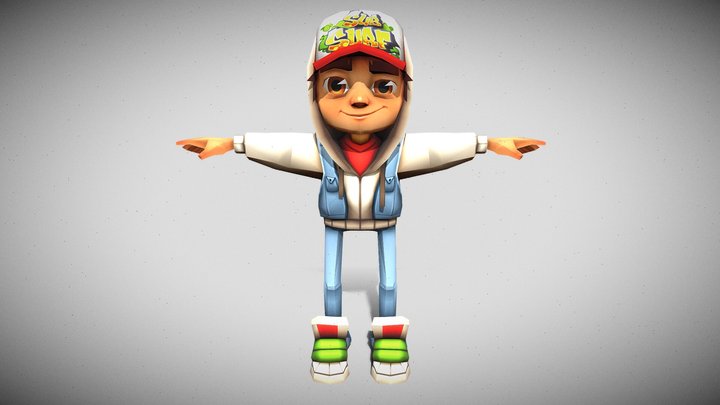 Jake_subway_surfers_real 3D Model