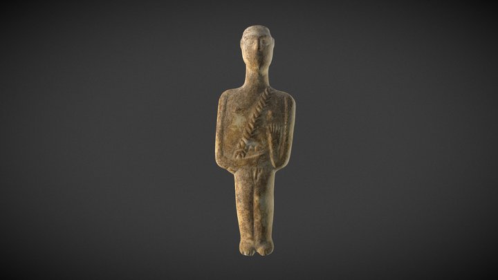 Figurine of a hunter or warrior --updated-- 3D Model