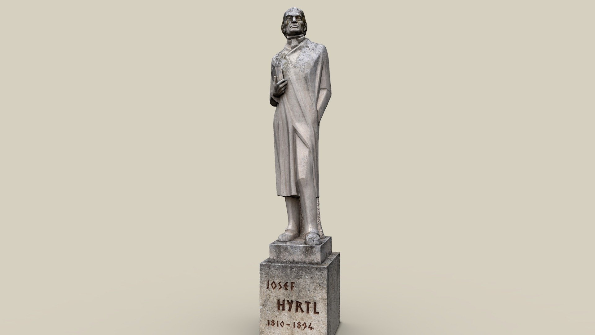 Josef Hyrtl — Sketchfab embed 3D viewer