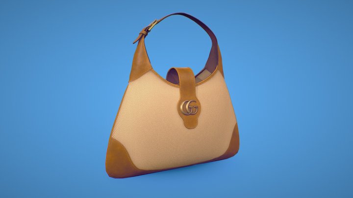 Gucci large Aphrodite shoulder bag 3D Model