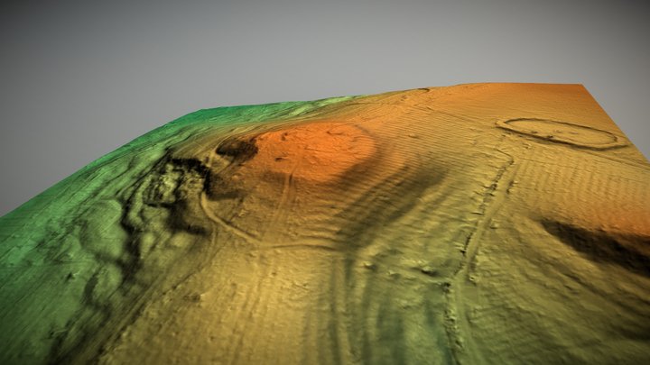 Tunnel Hill, Chadbury, Worcestershire (UK) – Free 3D Model STL