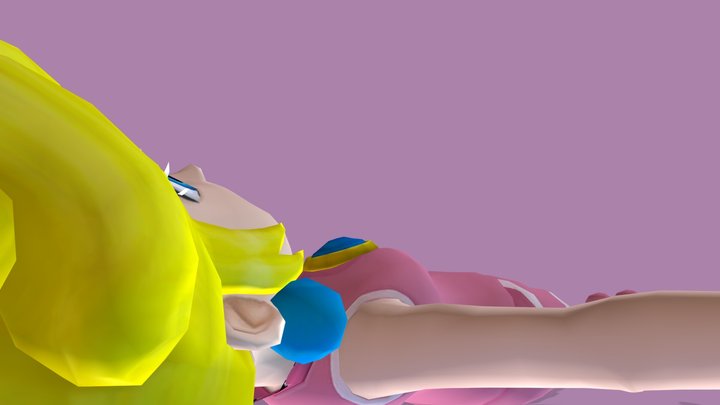 peach 3D Model