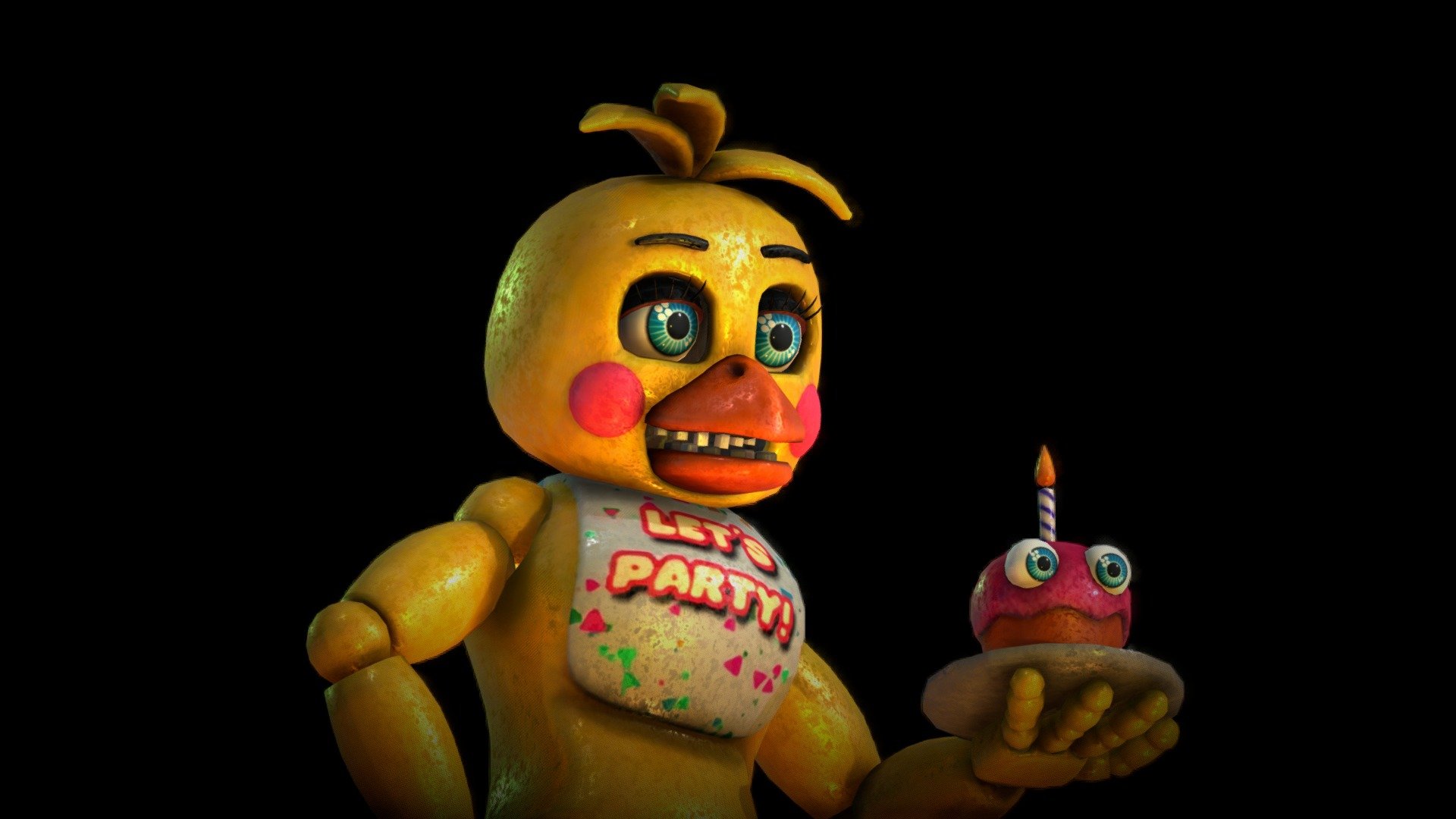 Old Toy Chica F Naf