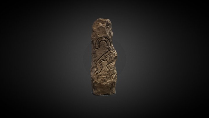 Flemington Pictish Stone 3D Model
