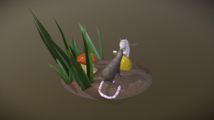 Hungry Rats Redone 3D Model