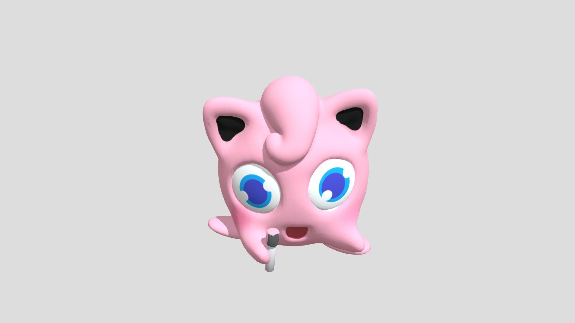 01 Jigglypuff Low - 3D model by 赵堉森 (@20120421) [f663c08] - Sketchfab