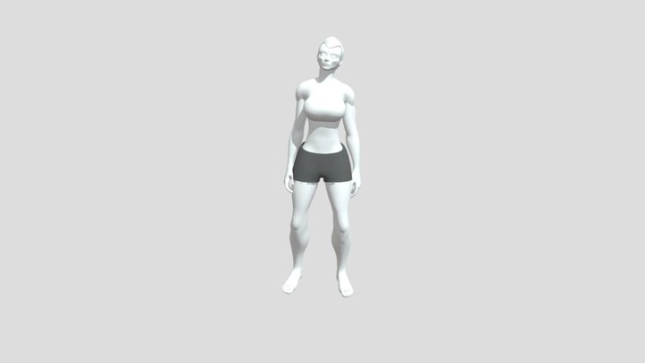 Happy Idle 3D Model