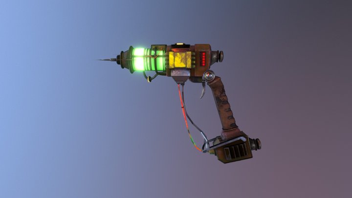Plasma Pistol! 3D Model
