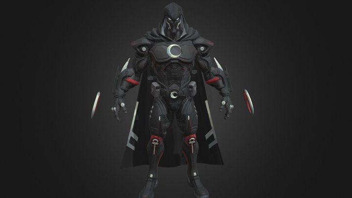 Moon Knight - Blood Moon Knight – Modèle 3D gratuit STL