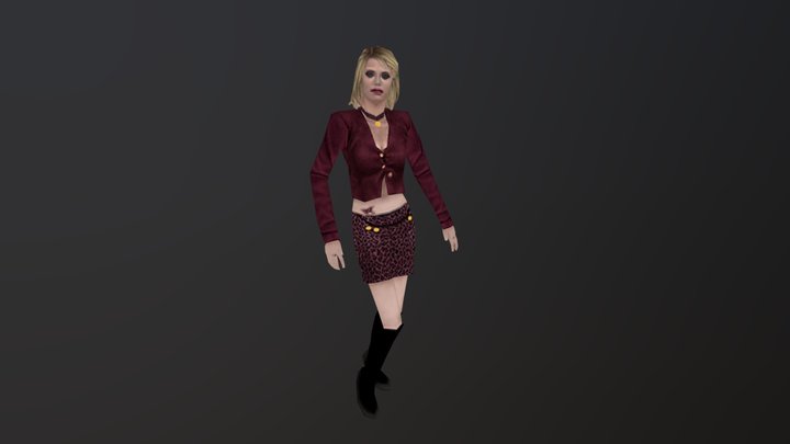 Maria (Silent Hill 2) 3D Model