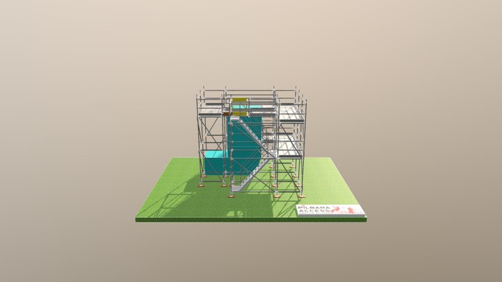 Confined Space Scenario 3D Model