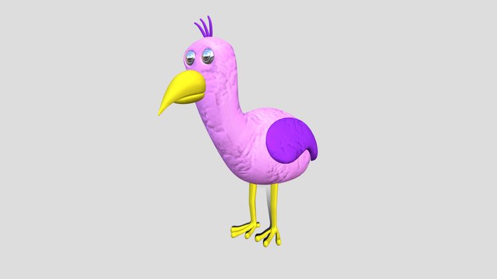 Opila Bird 3D Model