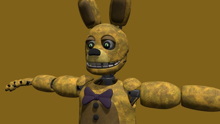 Springbonnie 3D Model
