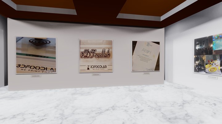 Instamuseum for @3dfoodlab 3D Model