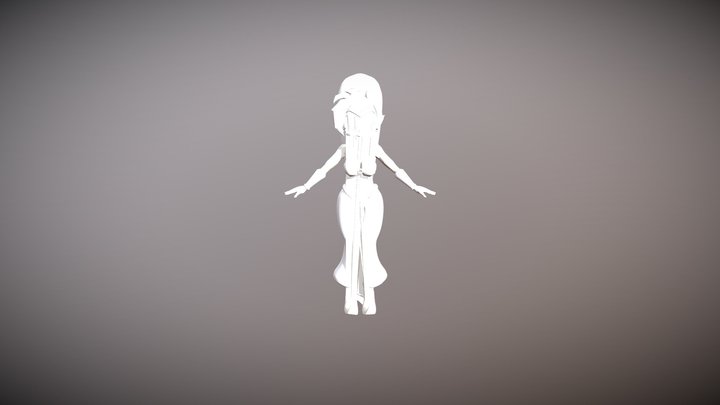 3D Shantae 3D Model