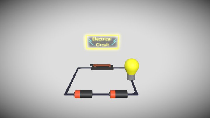electrical circuit 3D Model