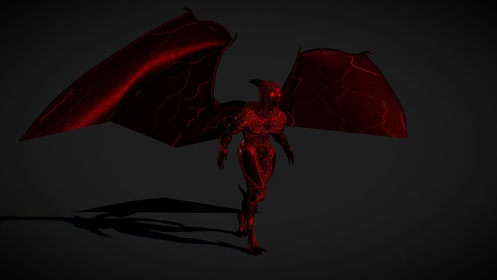 SM_Runic _Demon 3D Model