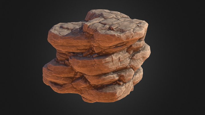 Rock2 3D Model