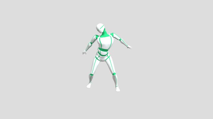 signature choreography of NewJeans - Attention 3D Model