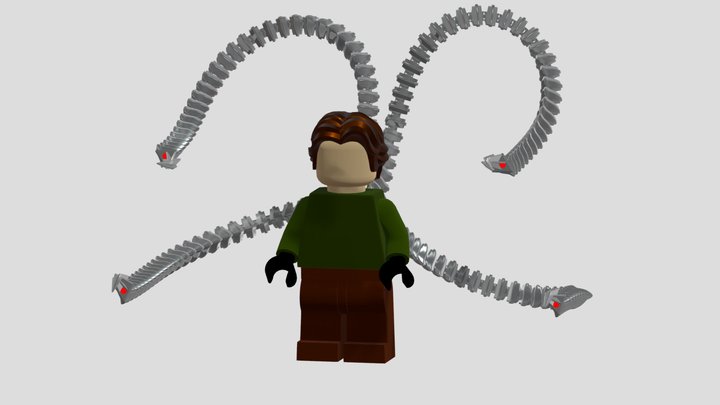 Doctor Ocktopus ( Lego ) 3D Model