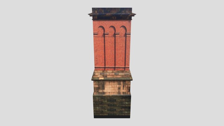 Wapping Tunnel Air Vent (Liverpool) 3D Model