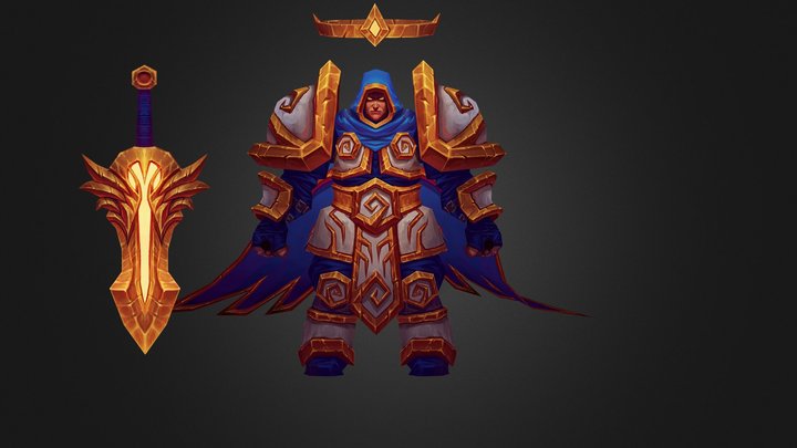 Paladin 3D Model