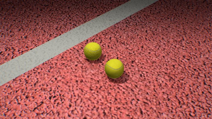 Tennis court – Free 3D Model STL