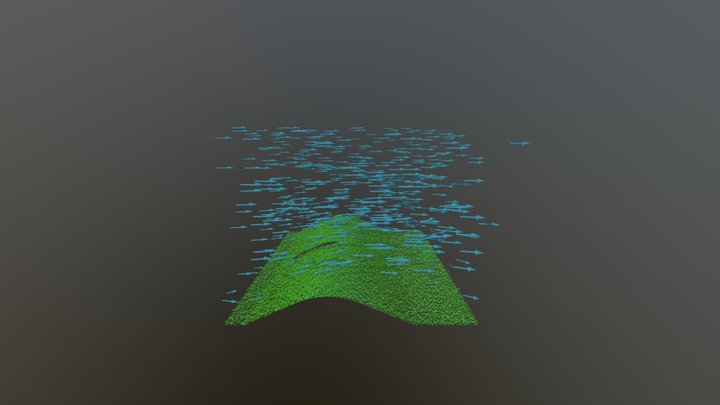 Mountain Headcurve 320 curvature 3D Model