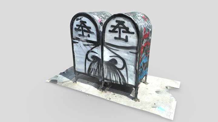 Day 16: Mailboxes 3D Model