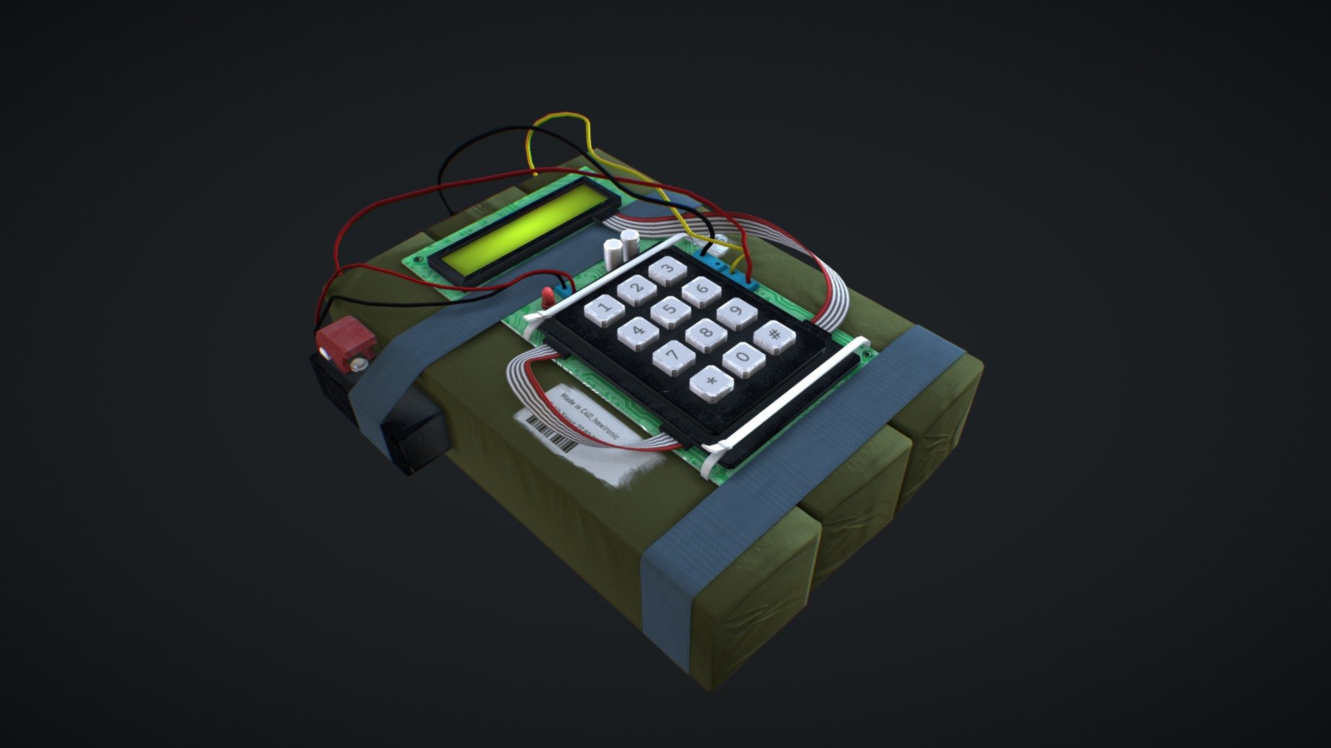 C4 explosive - CS:GO - Download Free 3D model by Fatih Yavuz ...