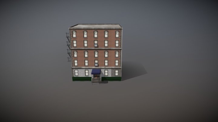 Apartment Modular 3D Model