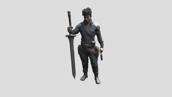 character free to use 3D Model