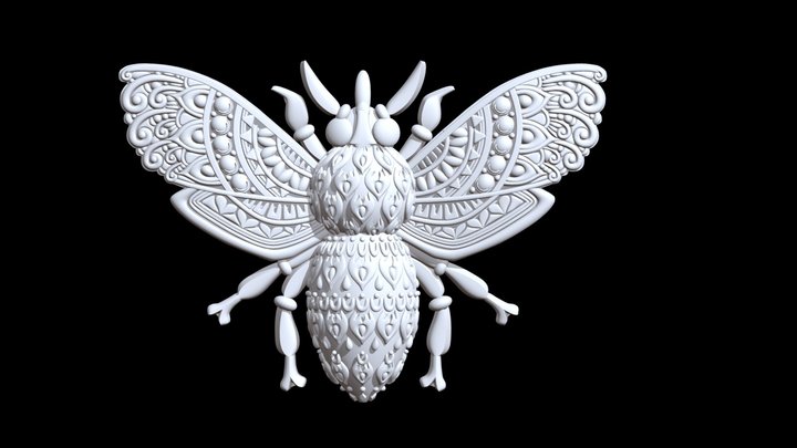 bee insect 3D Model